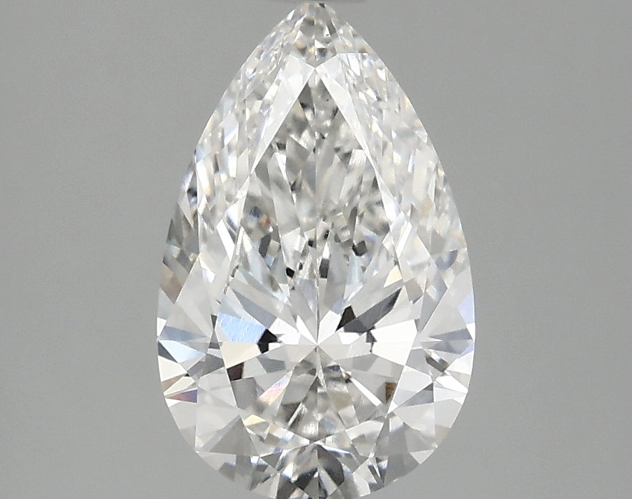 OROLEV Lab Grown Diamond Pear 1.59 Carats - Certification No.792642439