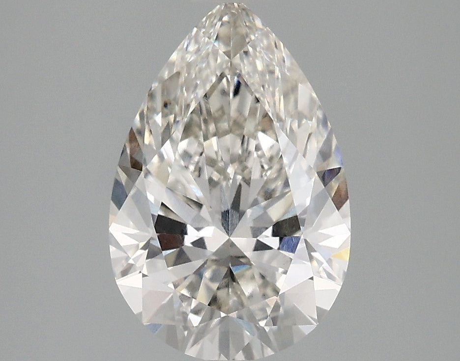 OROLEV Lab Grown Diamond Pear 2.1 Carats - Certification No.779649799