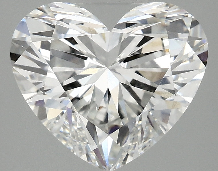 OROLEV Lab Grown Diamond Heart 3.1 Carats - Certification No.715593205