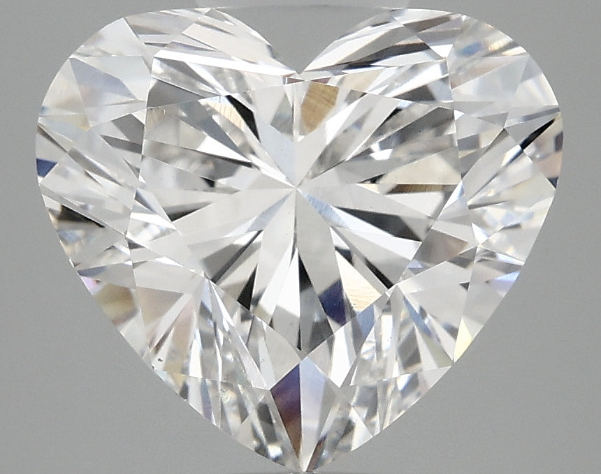 OROLEV Lab Grown Diamond Heart 4.06 Carats - Certification No.715592781