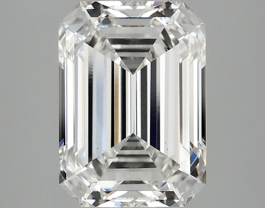 OROLEV Lab Grown Diamond Emerald 3.04 Carats - Certification No.754580450