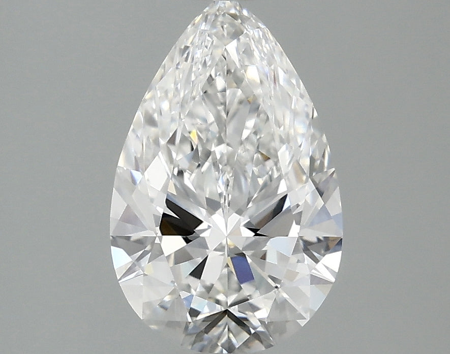 OROLEV Lab Grown Diamond Pear 1.55 Carats - Certification No.792609780