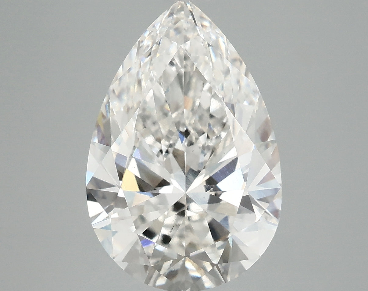 OROLEV Lab Grown Diamond Pear 5.02 Carats - Certification No.798611761
