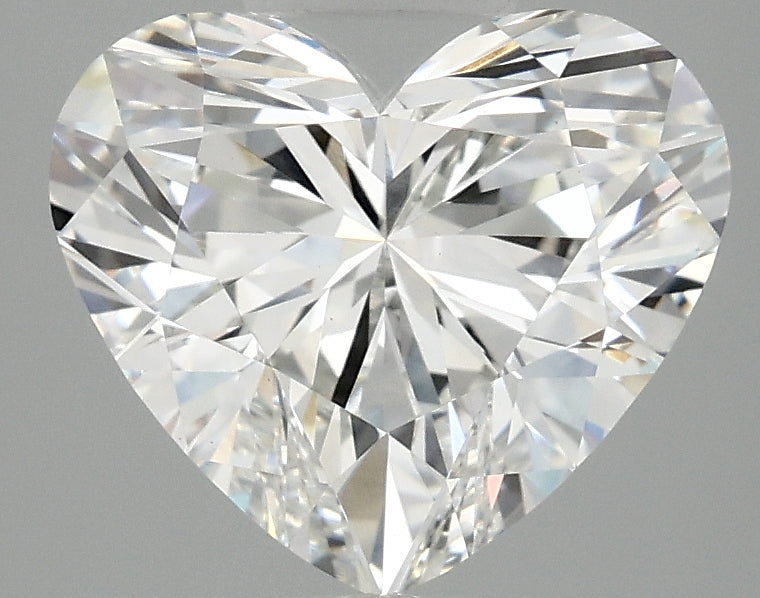 OROLEV Lab Grown Diamond Heart 3.03 Carats - Certification No.719575775