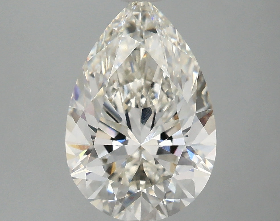 OROLEV Lab Grown Diamond Pear 2.59 Carats - Certification No.773633209