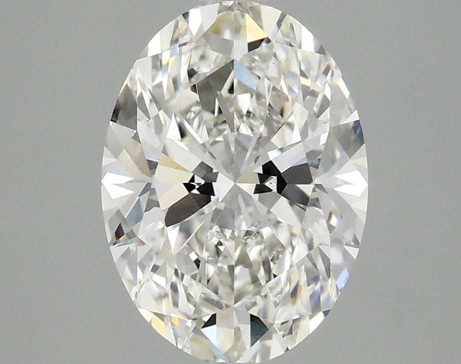 OROLEV Lab Grown Diamond Oval 2.59 Carats - Certification No.762502398