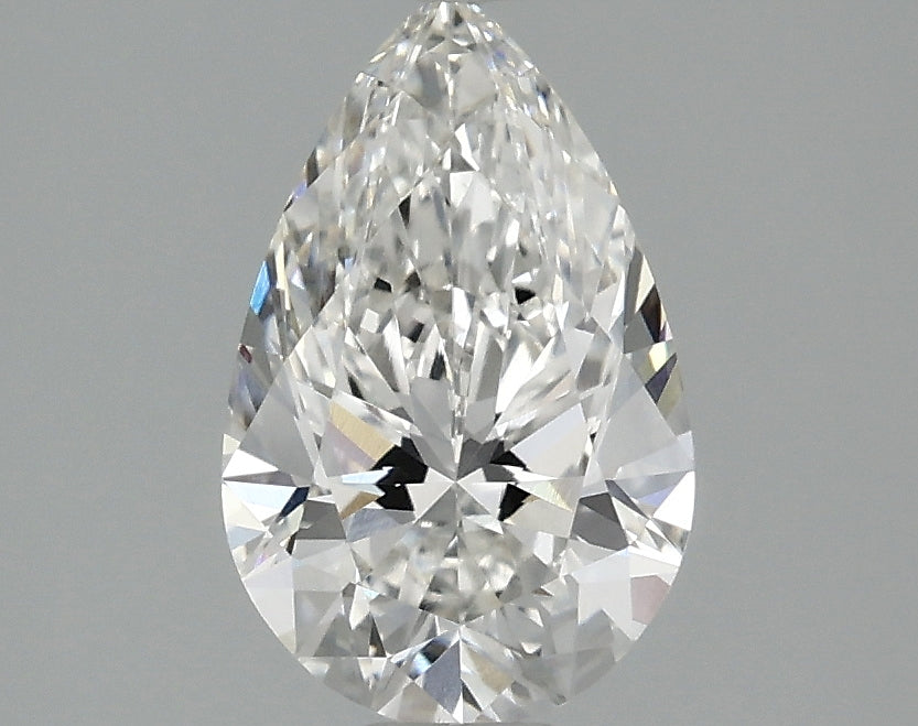 OROLEV Lab Grown Diamond Pear 1.55 Carats - Certification No.776690390