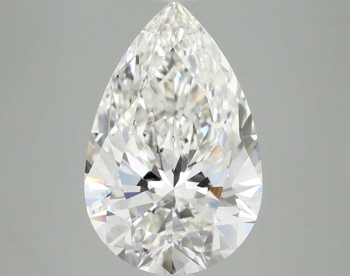 OROLEV Lab Grown Diamond Pear 4.1 Carats - Certification No.762506481