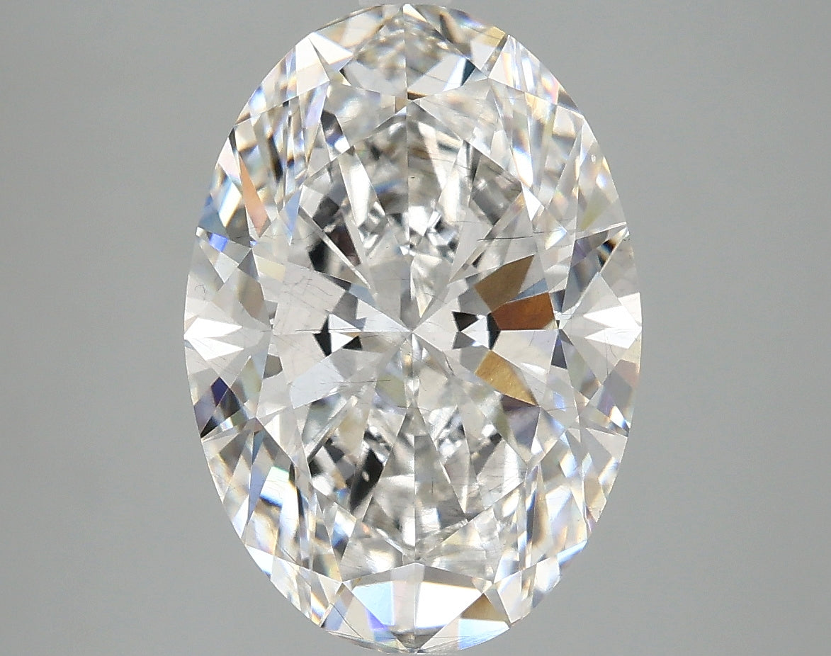 OROLEV Lab Grown Diamond Oval 5.09 Carats - Certification No.671435202
