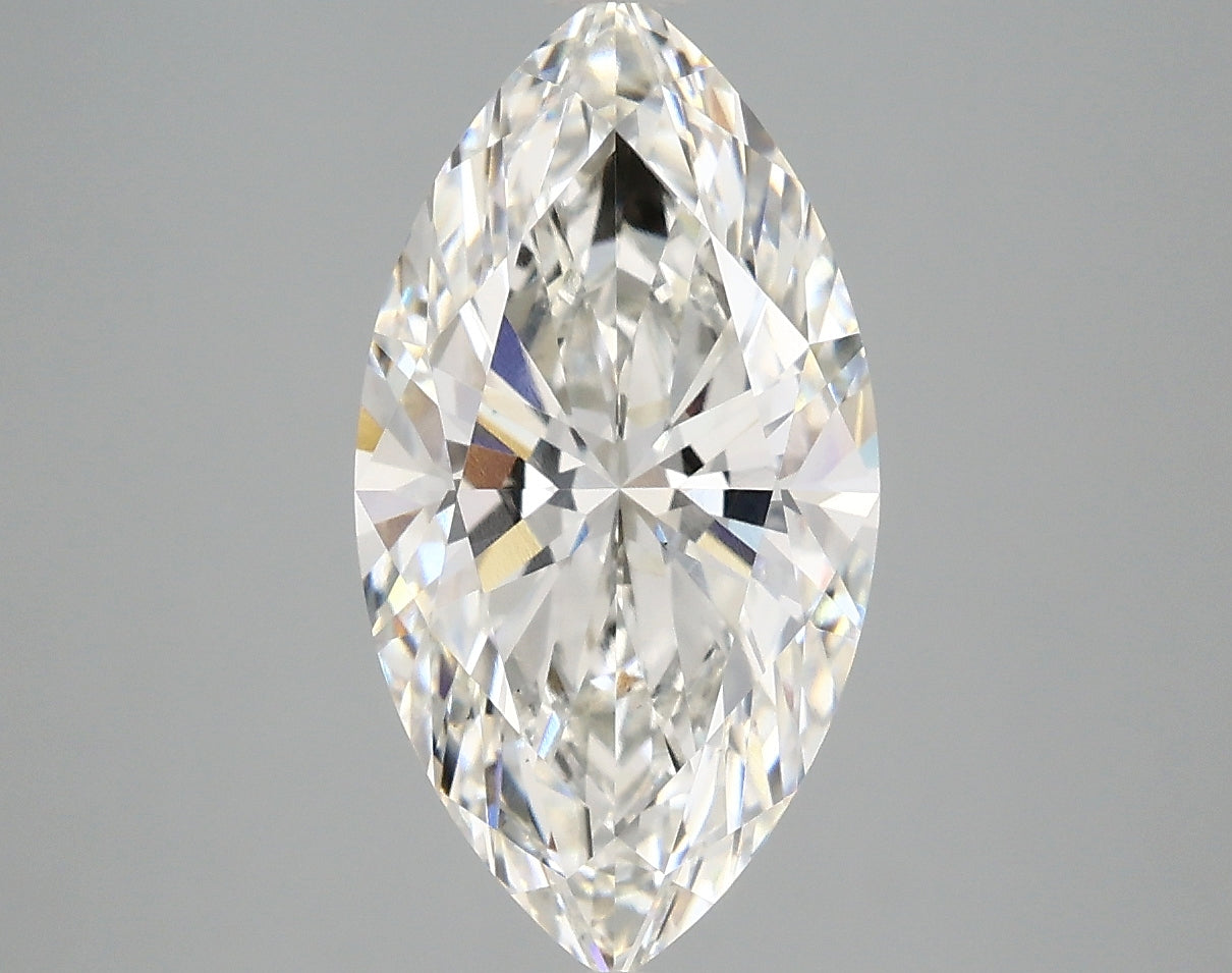 OROLEV Lab Grown Diamond Marquise 3.08 Carats - Certification No.749564013