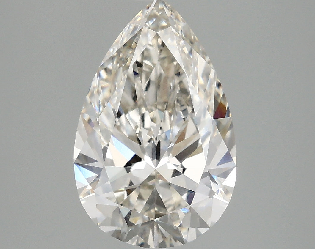 OROLEV Lab Grown Diamond Pear 2.51 Carats - Certification No.777623710