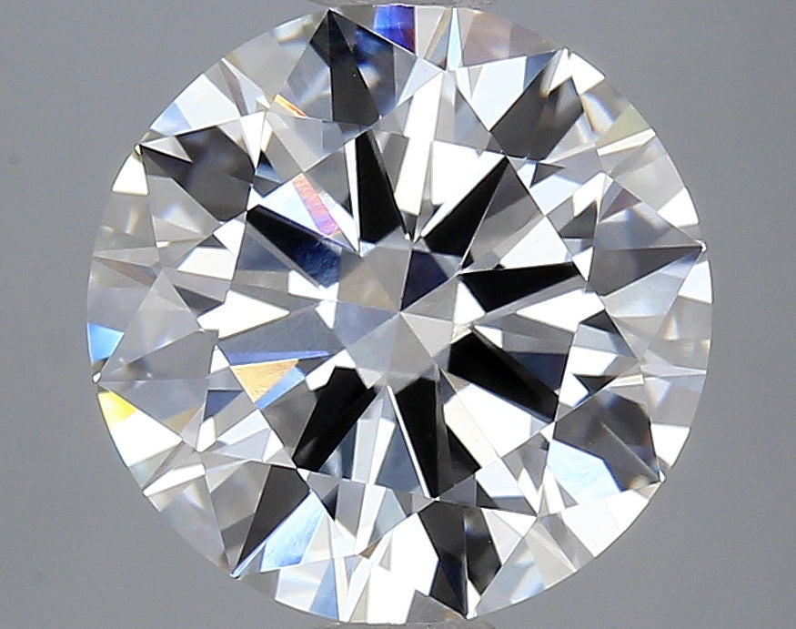 OROLEV Lab Grown Diamond Round Brilliant 4.06 Carats - Certification No.628472174