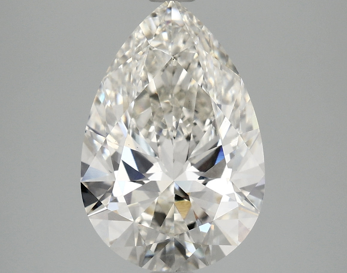 OROLEV Lab Grown Diamond Pear 4.03 Carats - Certification No.724508997