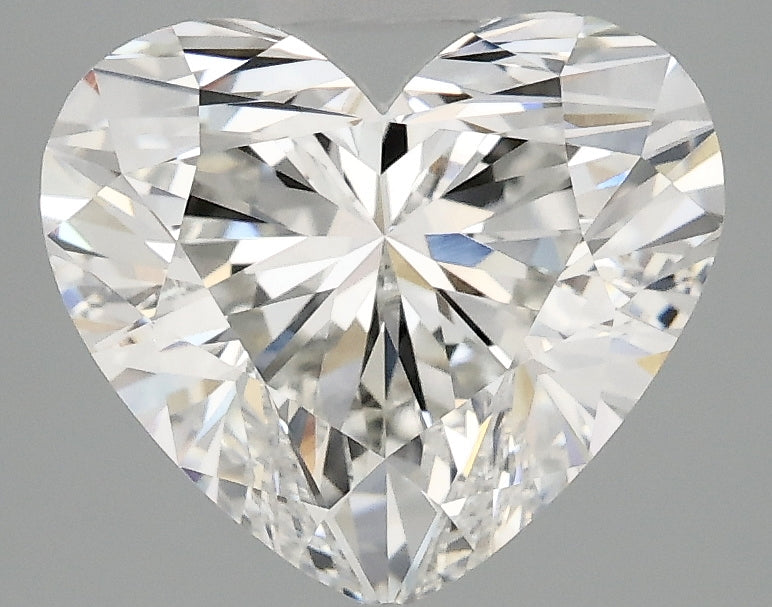 OROLEV Lab Grown Diamond Heart 3.05 Carats - Certification No.776620993