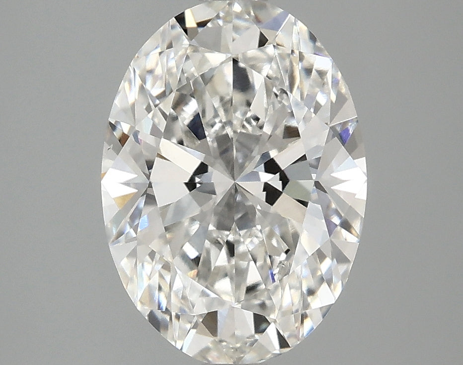OROLEV Lab Grown Diamond Oval 2.5 Carats - Certification No.762540560