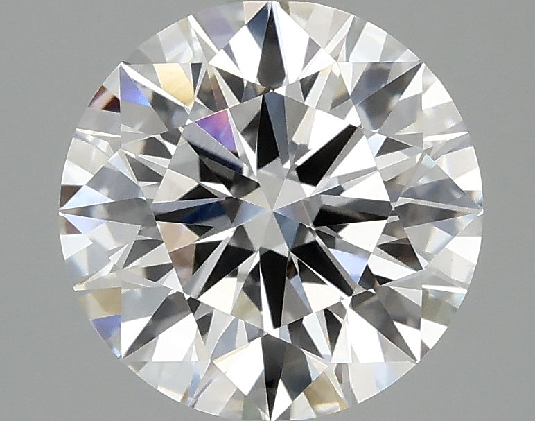 OROLEV Lab Grown Diamond Round Brilliant 2.82 Carats - Certification No.754579047