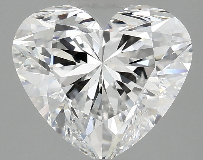 OROLEV Lab Grown Diamond Heart 2.59 Carats - Certification No.720549473