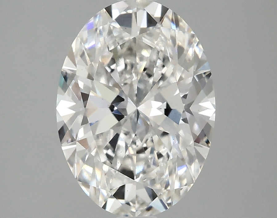 OROLEV Lab Grown Diamond Oval 2.55 Carats - Certification No.767611133