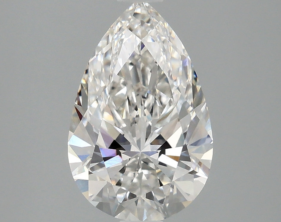 OROLEV Lab Grown Diamond Pear 2.1 Carats - Certification No.729581566