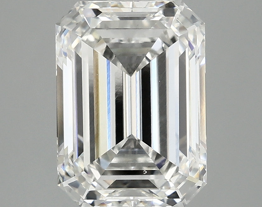OROLEV Lab Grown Diamond Emerald 3 Carats - Certification No.755533473