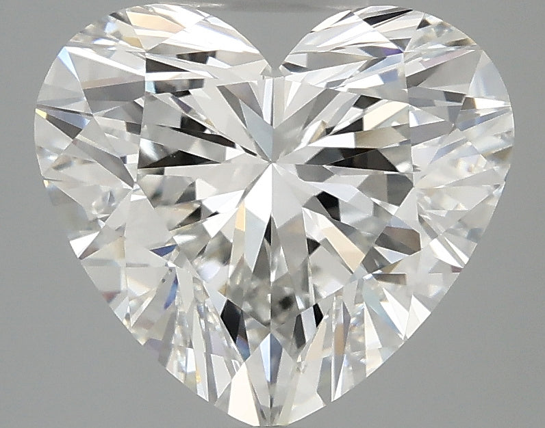 OROLEV Lab Grown Diamond Heart 3.09 Carats - Certification No.719501233