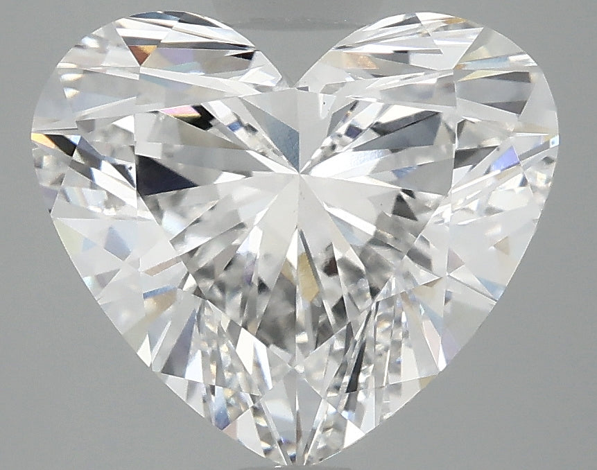 OROLEV Lab Grown Diamond Heart 4.03 Carats - Certification No.715595713
