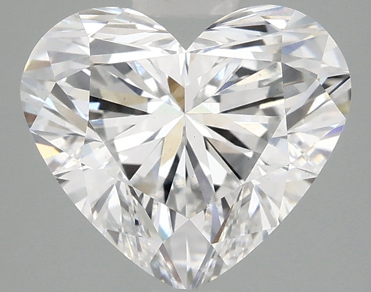 OROLEV Lab Grown Diamond Heart 3.04 Carats - Certification No.722559901