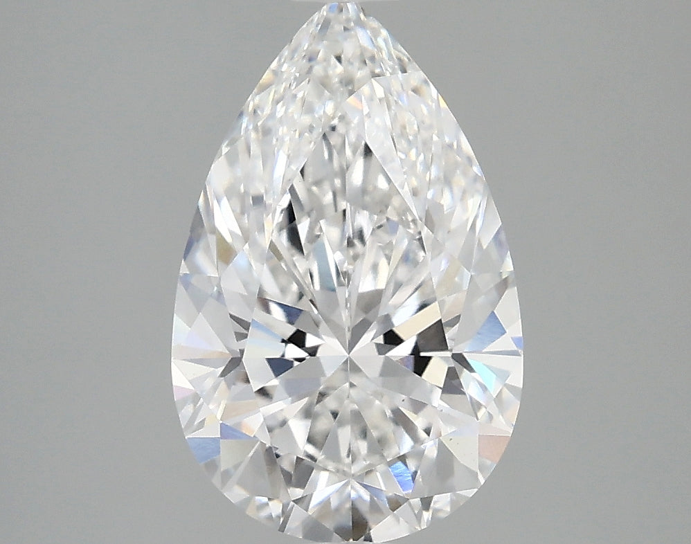 OROLEV Lab Grown Diamond Pear 2.58 Carats - Certification No.751509807