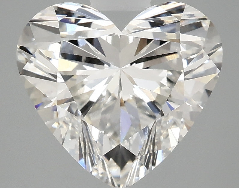 OROLEV Lab Grown Diamond Heart 3.02 Carats - Certification No.710569406