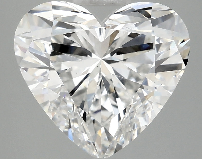 OROLEV Lab Grown Diamond Heart 3.09 Carats - Certification No.720518222