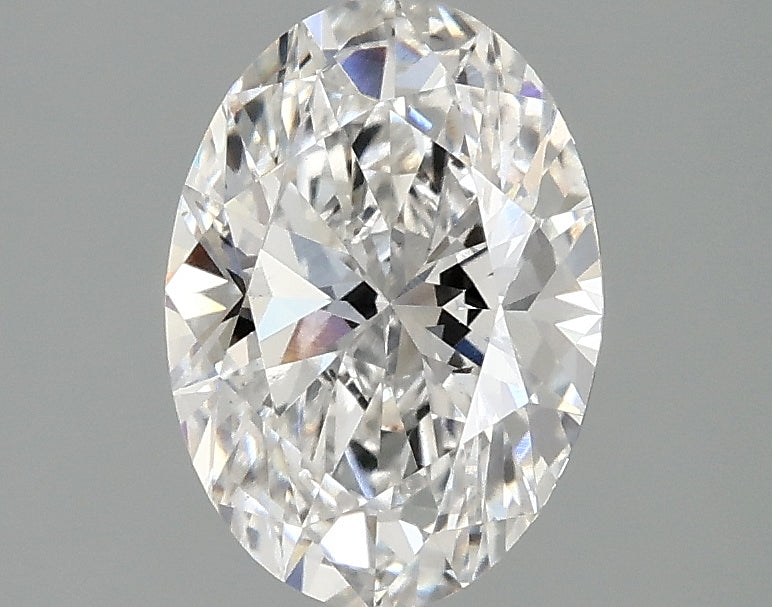 OROLEV Lab Grown Diamond Oval 1.59 Carats - Certification No.766621889