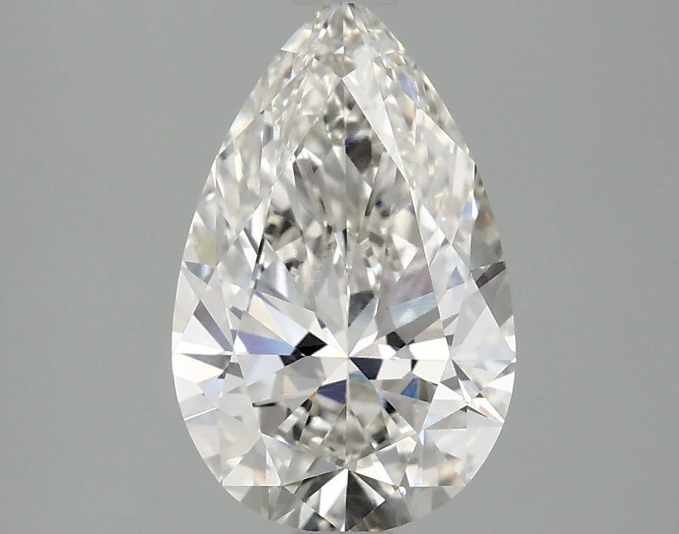 OROLEV Lab Grown Diamond Pear 2.02 Carats - Certification No.756570909