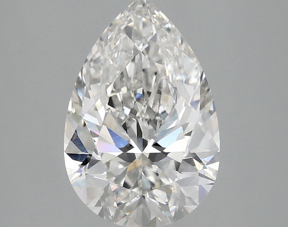 OROLEV Lab Grown Diamond Pear 2.51 Carats - Certification No.772612807