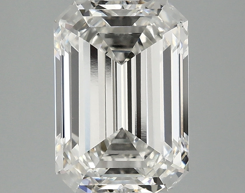 OROLEV Lab Grown Diamond Emerald 3.04 Carats - Certification No.752587064