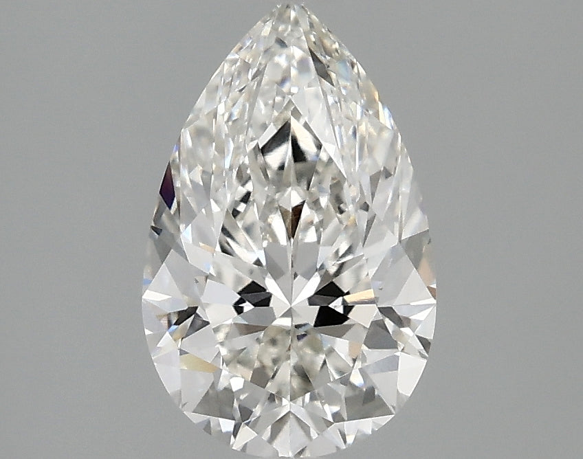OROLEV Lab Grown Diamond Pear 1.54 Carats - Certification No.776687115