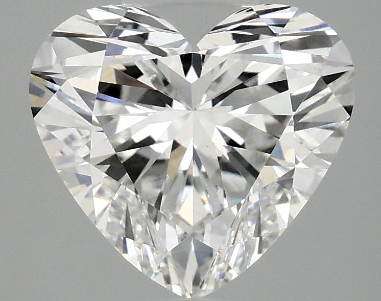OROLEV Lab Grown Diamond Heart 2.54 Carats - Certification No.719584464