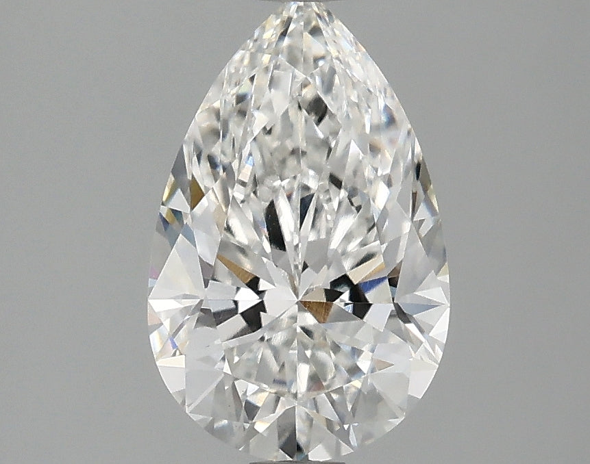OROLEV Lab Grown Diamond Pear 1.59 Carats - Certification No.741522084