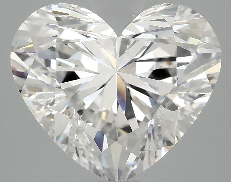 OROLEV Lab Grown Diamond Heart 3.07 Carats - Certification No.698551819