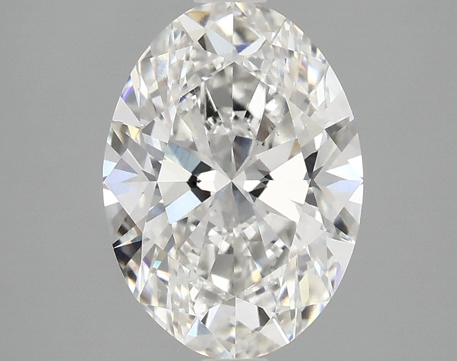 OROLEV Lab Grown Diamond Oval 2.53 Carats - Certification No.764651112