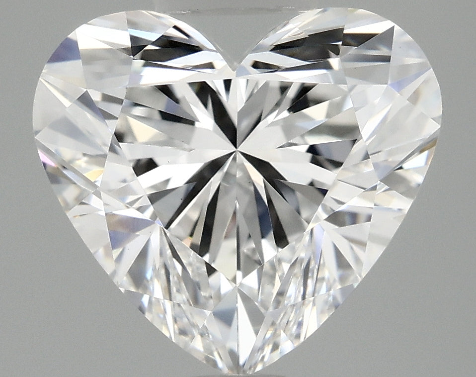 OROLEV Lab Grown Diamond Heart 2.57 Carats - Certification No.720572593