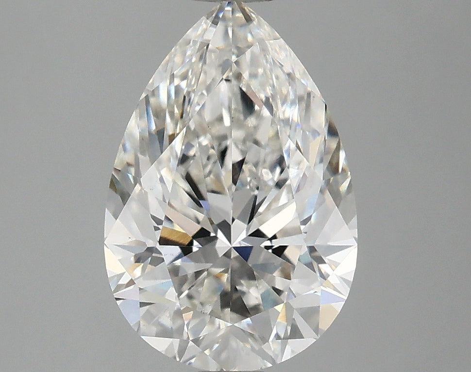 OROLEV Lab Grown Diamond Pear 2.56 Carats - Certification No.766601747