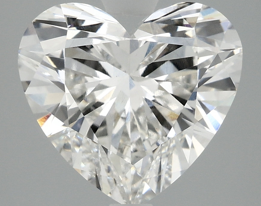OROLEV Lab Grown Diamond Heart 4.08 Carats - Certification No.712550750