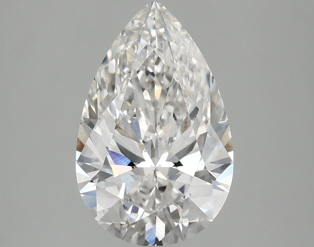 OROLEV Lab Grown Diamond Pear 2.5 Carats - Certification No.770606607