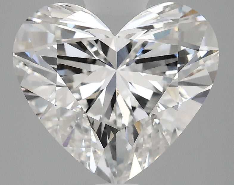 OROLEV Lab Grown Diamond Heart 3.05 Carats - Certification No.706569681