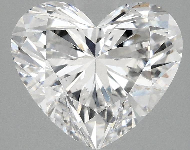 OROLEV Lab Grown Diamond Heart 3.04 Carats - Certification No.717542198
