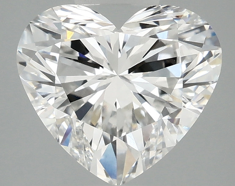OROLEV Lab Grown Diamond Heart 3.02 Carats - Certification No.717526030