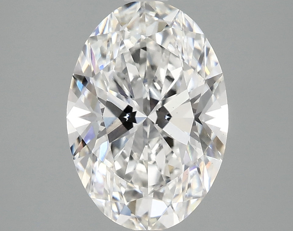 OROLEV Lab Grown Diamond Oval 2.55 Carats - Certification No.766654339