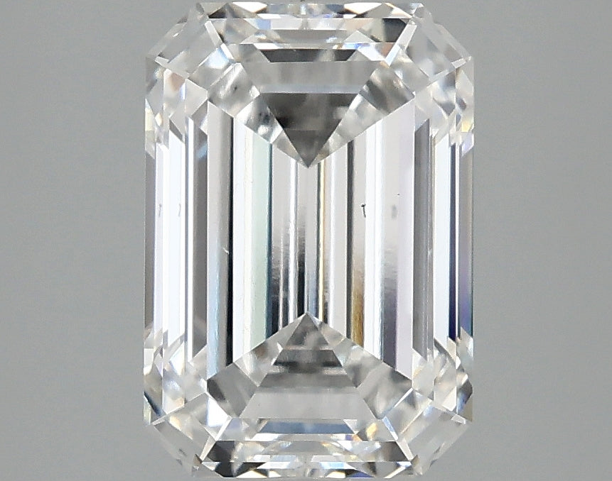 OROLEV Lab Grown Diamond Emerald 3.07 Carats - Certification No.754527592