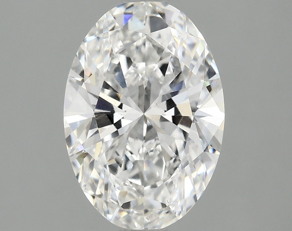OROLEV Lab Grown Diamond Oval 1.59 Carats - Certification No.756597576
