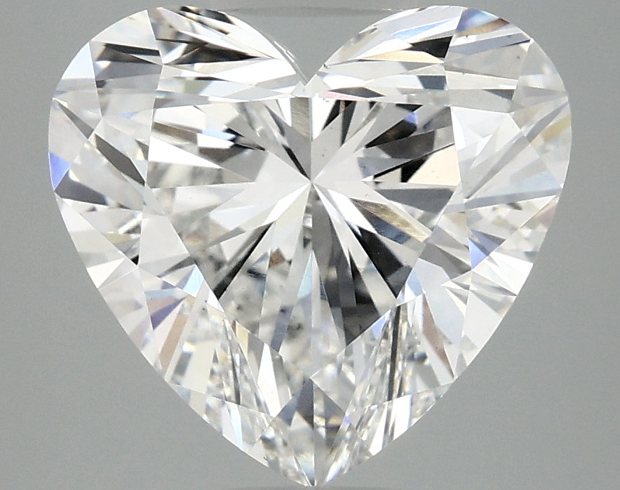 OROLEV Lab Grown Diamond Heart 4.09 Carats - Certification No.712564941